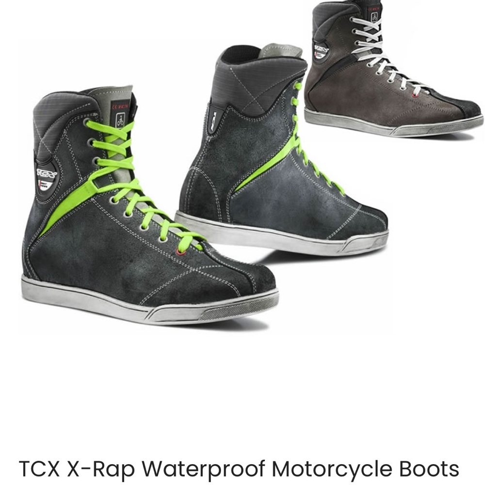 Men motocycle TCX waterproof size 9 slightly used